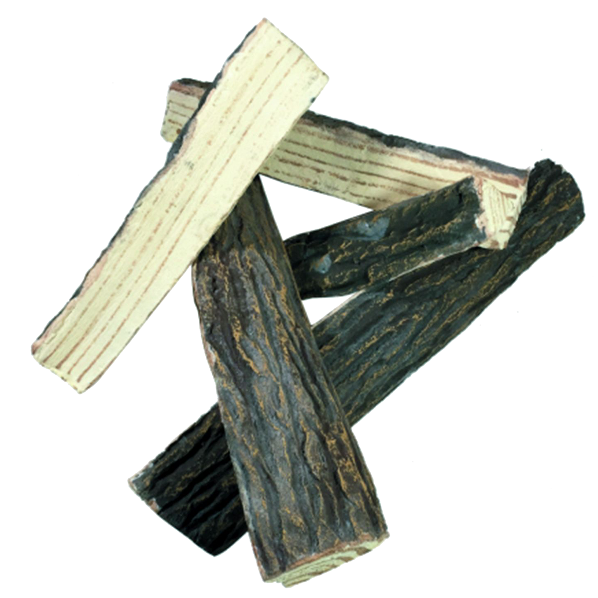 Elementi - keramisch gespleten brandhout (1)