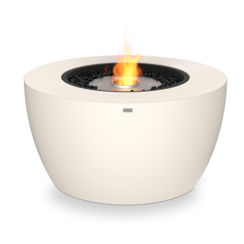 EcoSmart Fire - Pod 40 haard in het wit op gas