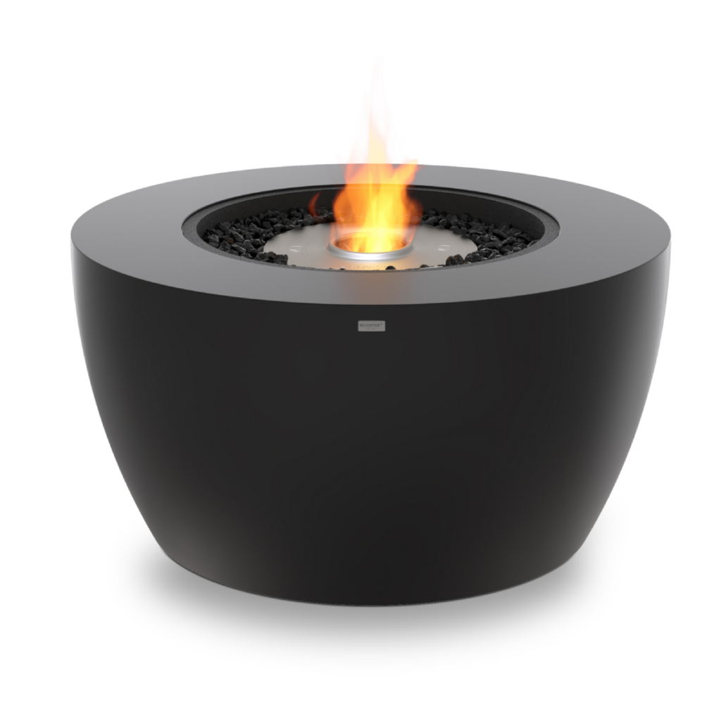 EcoSmart Fire - Pod 40 haard in het zwart op gas