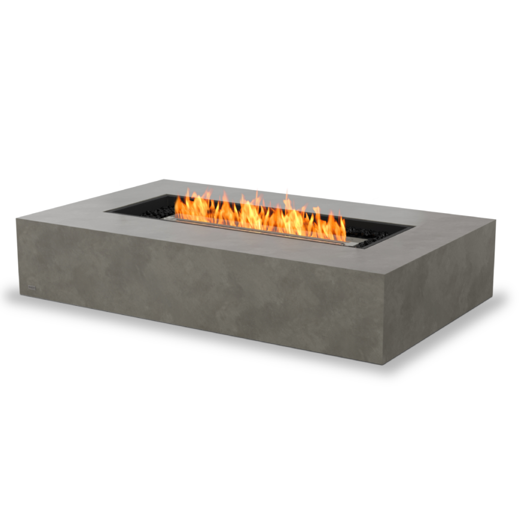 EcoSmart Fire - Wharf 65 beton vuurtafel op bio ethanol