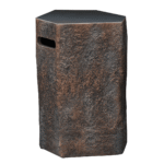 Elementi - Gasfles cover basalt natuursteenlook