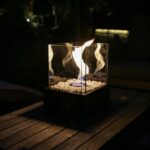 Rechthoekige bio ethanol tafelhaard - Esschert Design - Afbeelding 3
