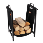 Haardbloktas zwart met houder - Esschert Design - Afbeelding 4