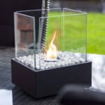 Rechthoekige bio ethanol tafelhaard - Esschert Design