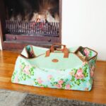Esschert Design - Haardhouttas met rozenprint - Afbeelding 4
